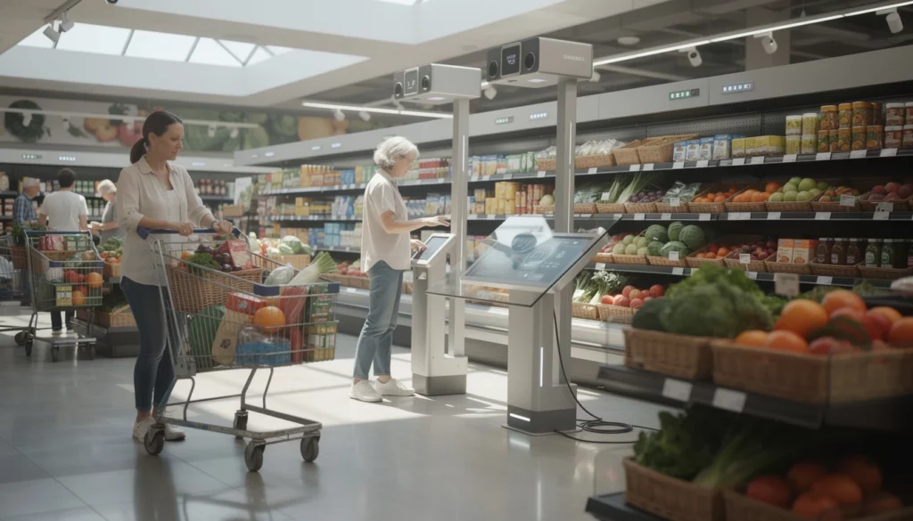 Intelligence Artificielle Supermarchés