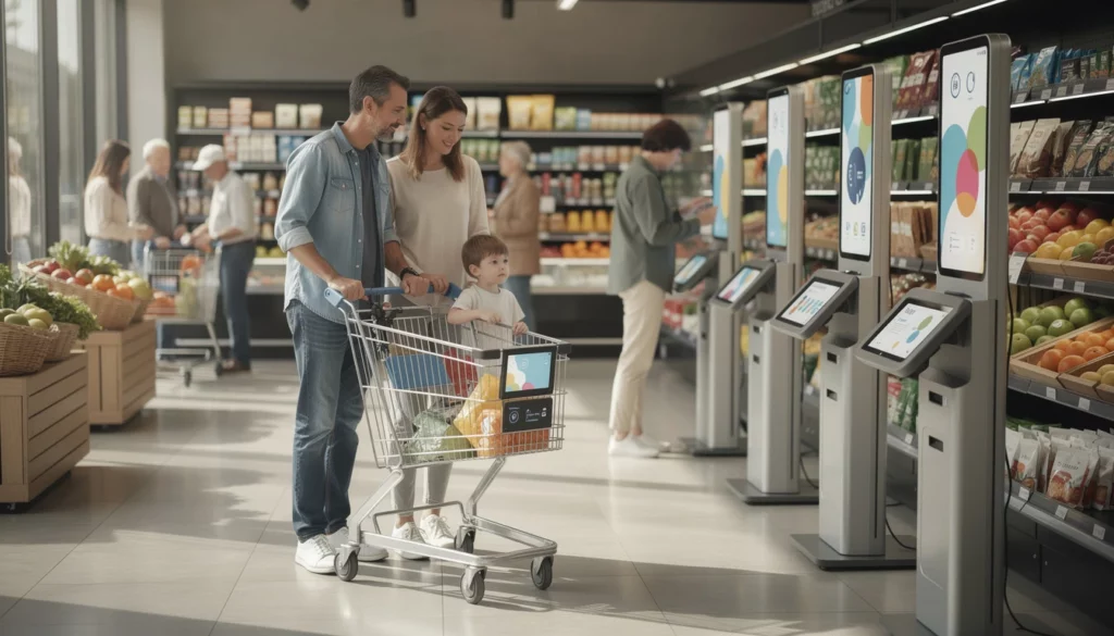 L’essor de l’intelligence artificielle dans la grande distribution : la révolution en marche Intelligence Artificielle Grande Distribution