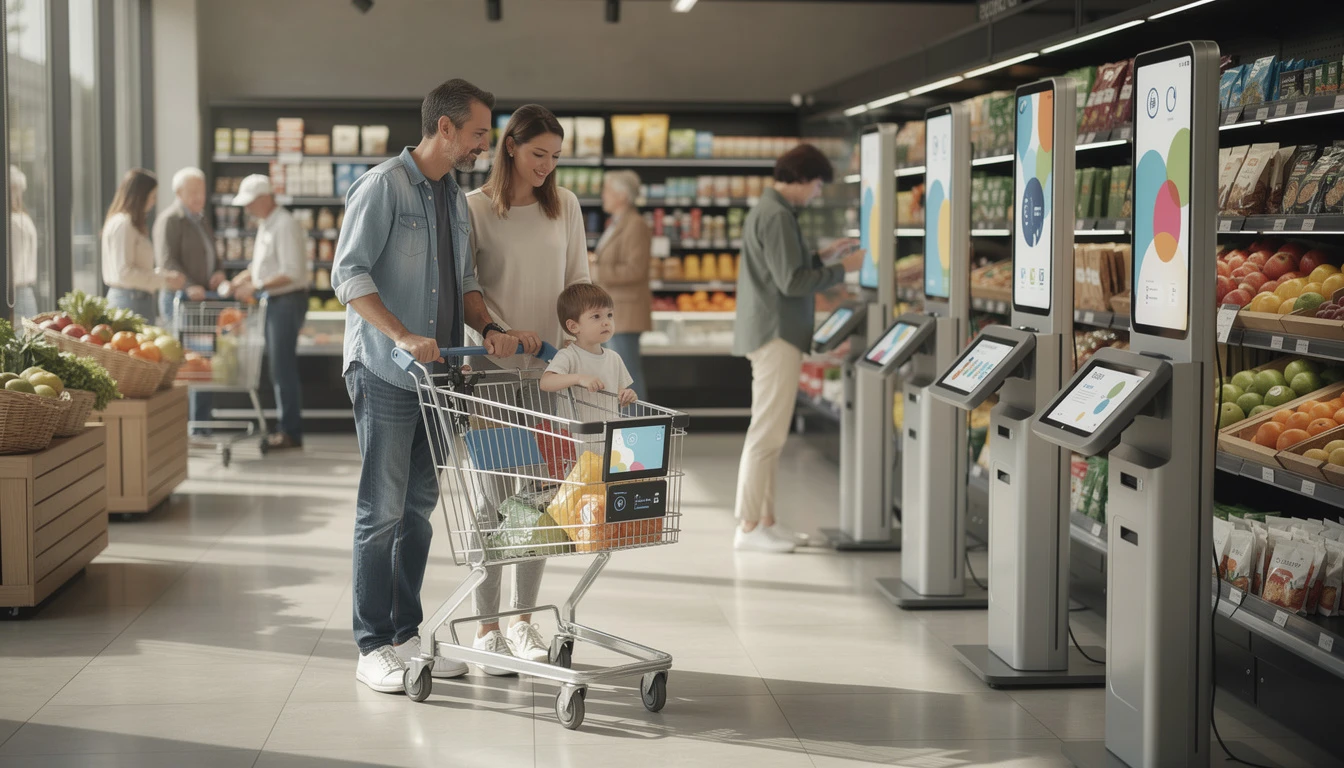 L’essor de l’intelligence artificielle dans la grande distribution : la révolution en marche Intelligence Artificielle Grande Distribution