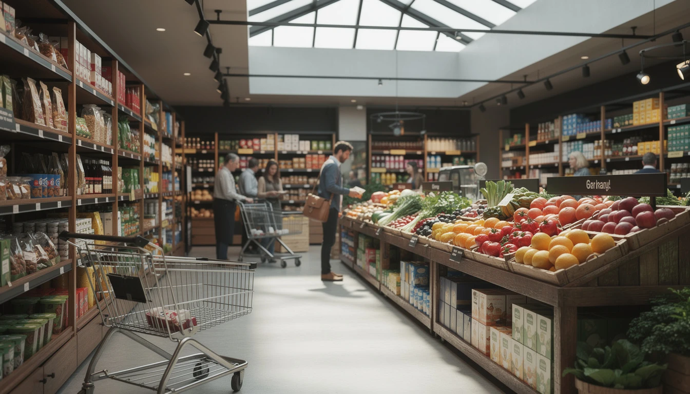 Amazon Fresh commerce physique