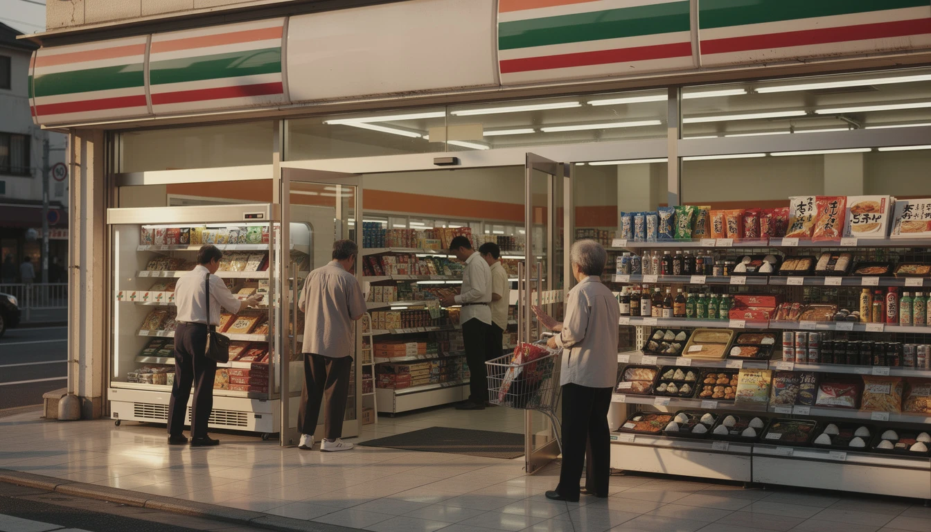 pourquoi 7 eleven cartonne au japon